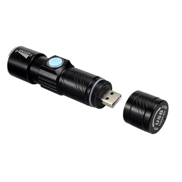 Rech Flashlight Usb USB Rechargeable Flashlight
