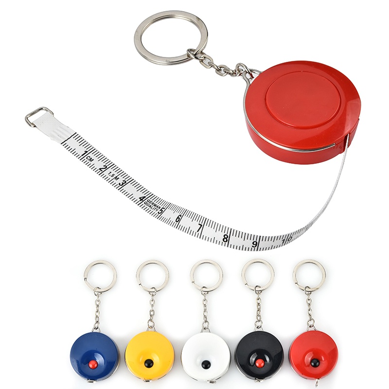 thumbnail image 2 of 36 Pcs Mini Tape Measure Keychains - 3 Ft Retractable Measuring Tapes Bulk Pack For Gifts 2 of 10