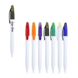 Highlighter Ballpoint Pen Combination