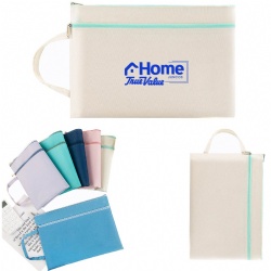 Waterproof Dual-Pocket Portable Document Organizer