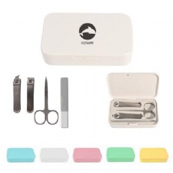 4-Piece Manicure Set In Plastic Case