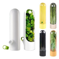 Premium Herb Keeper for Refrigerator – Small