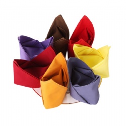 Solid Color Polyester Napkin