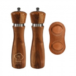 Wooden Salt And Pepper Mills With Ceramic Grinding Core