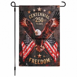 250 Years America Garden Flag