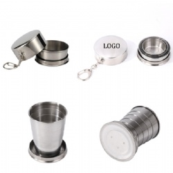 5.3 Oz Stainless Steel Folding Cup