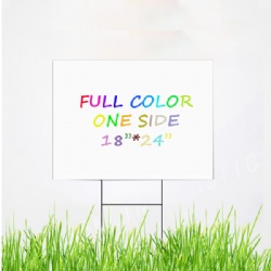 18'' x 24'' Yard Sign With Stake